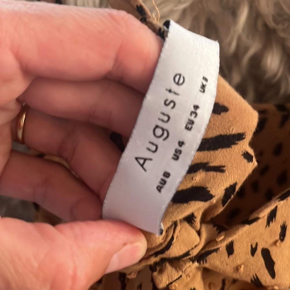 Auguste label leopard dress small - Picture 5 of 5